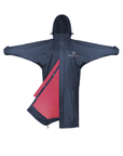 Evolution Women's | Mesh Lined | Stowaway Hood | Navy/Raspberry