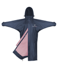 Evolution Women's | Mesh Lined | Stowaway Hood | Navy/Pale Pink