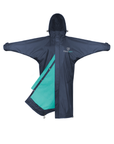 Evolution Women's | Mesh Lining | Stowaway Hood | Navy/Turquoise