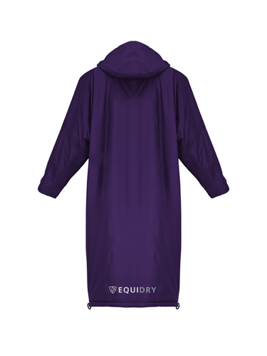 Evolution Children's | Mesh Lined | Stowaway Hood | Purple - EQUIDRY