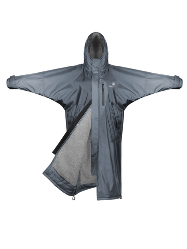 Evolution Children's | Thick Fleece | Fixed Hood | Charcoal/Grey - EQUIDRY