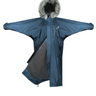 Evolution Children's | Thick Fleece | Fur Hood | Steel Blue - EQUIDRY