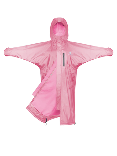 Evolution Children's | Thin Fleece | Fixed Hood | Penelope Pink - EQUIDRY