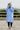 EQUIDRY Evolution Lux Women's Warm Waterproof Winter Horse Riding Coat Thick Fleece Lining with Faux Fur Trim Hood sky nelly blue hood up