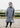 EQUIDRY Evolution Lux children's Warm Waterproof Winter Horse Riding Coat Thick Fleece Lining with Faux Fur Trim Hood being shown in charcoal/lilac 