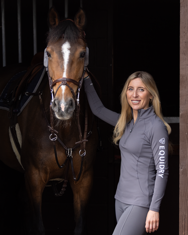 Women's Water Repellent Base Layer | Grey/White