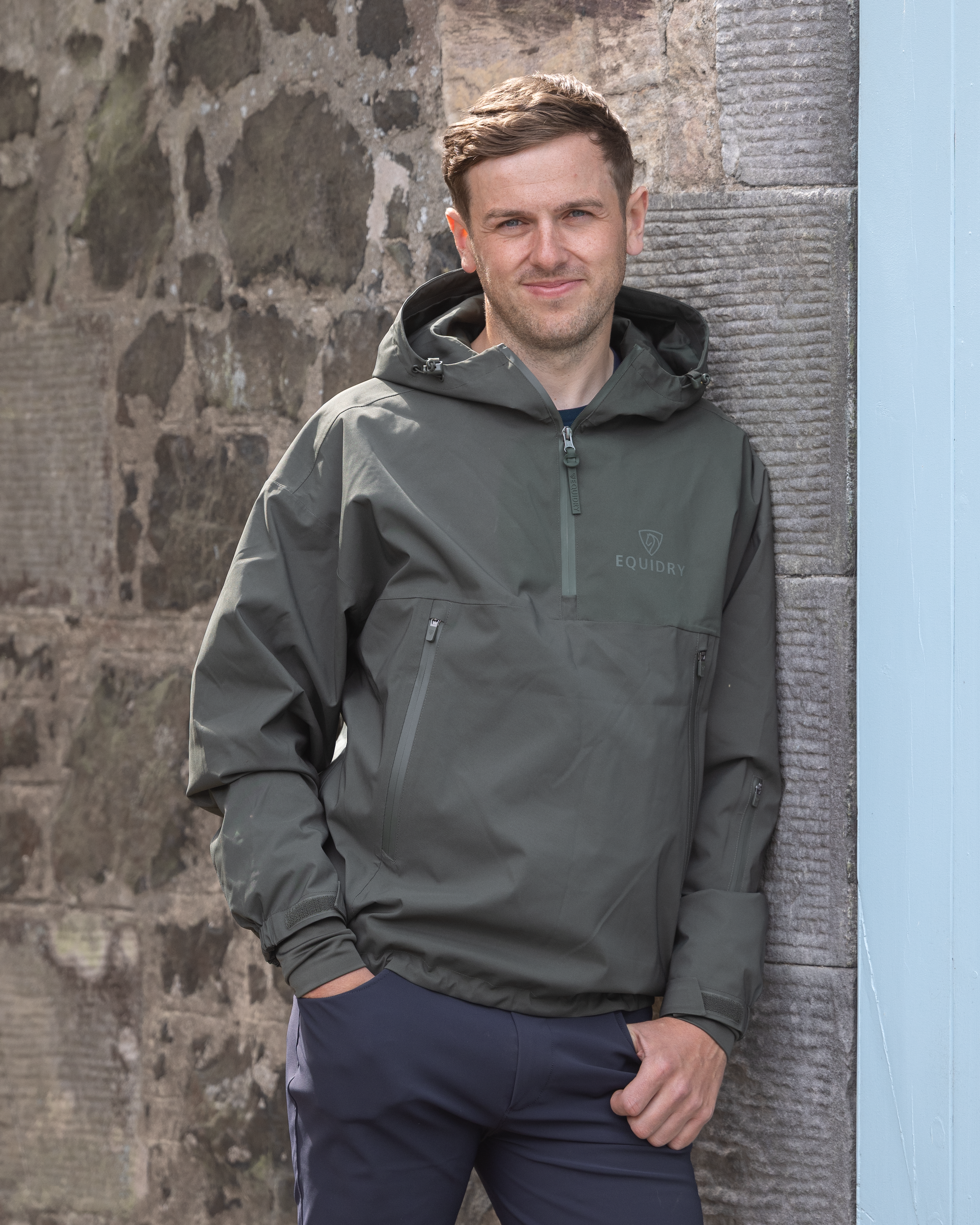 Storeman Smock Waterproof Storm Smock | Men's | Black Forest Green – EQUIDRY