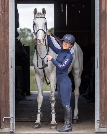 Water Repellent Leggings | Women's Navy/Pale Pink