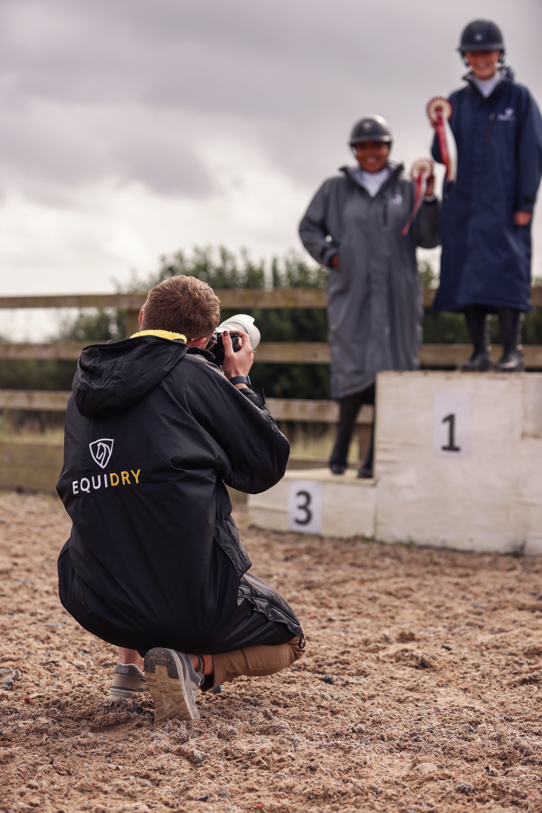 Evolution Men&#39;s | Thick Fleece | Fixed Hood | Navy/Yellow