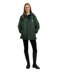 Shortie Women's | Thin Fleece | Black Forest Green