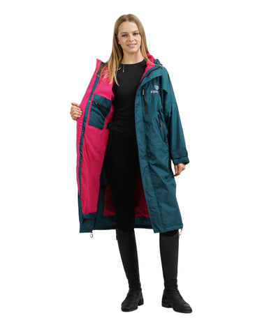 Evolution Women's | Thin Fleece | Teal/Peacock Pink