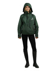 Shortie Women's | Thin Fleece | Black Forest Green