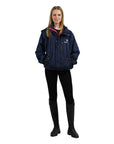 Shortie Women's | Thin Fleece | Navy/Raspberry