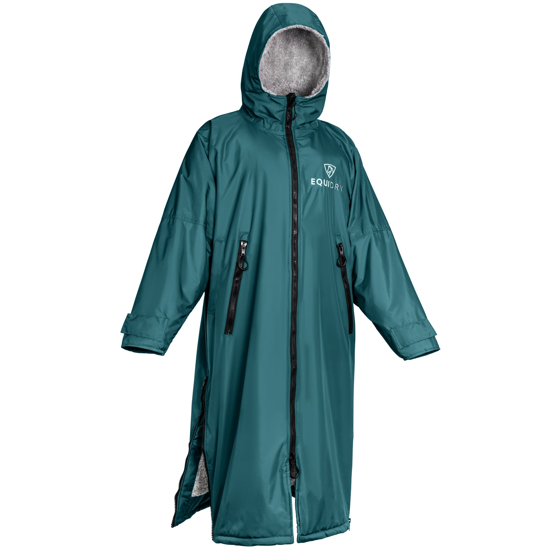 EQUIDRY waterproof horse riding raincoat | All Rounder Original Women&#39;s | teal