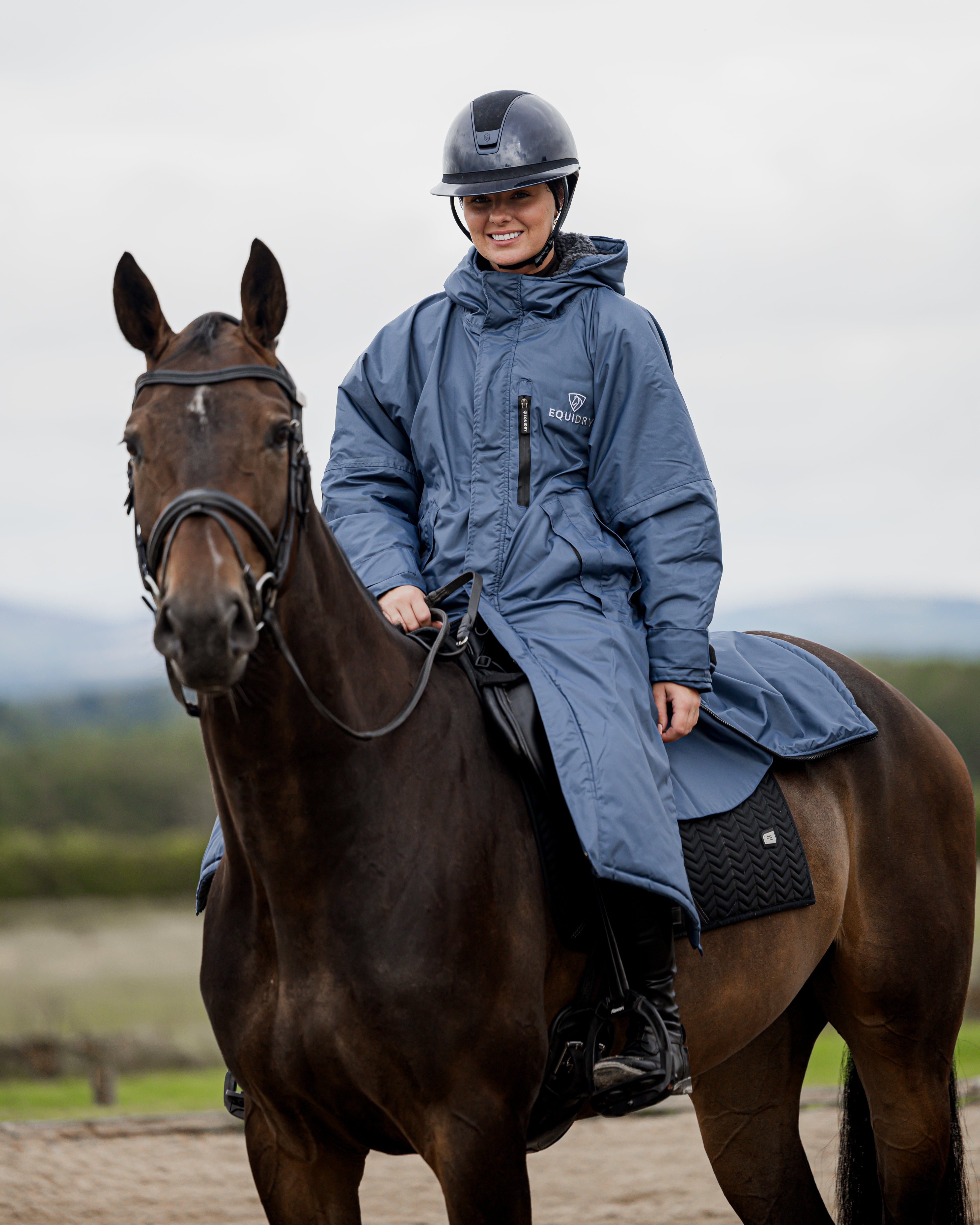 Best Selling Waterproof EQUIDRY Evolution:The Ultimate Equestrian Coat
