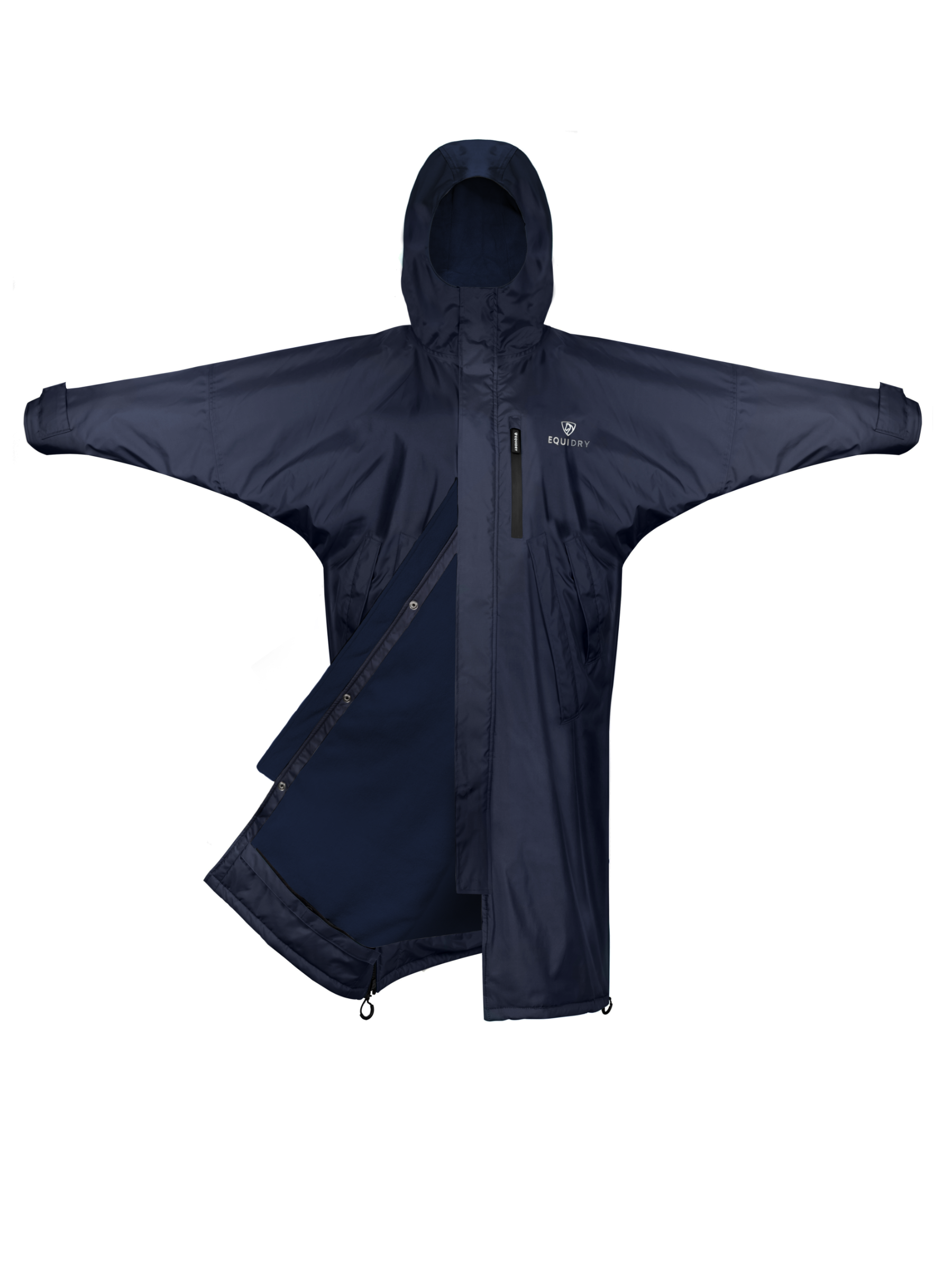EQUI DRY Lite | Women's Lightweight Horse Riding Rain Coat | Navy – EQUIDRY