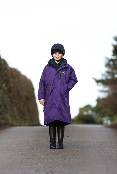 Evolution Children's | Thick Fleece | Purple/Teal