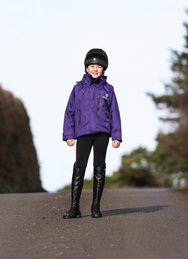 Shortie Children's | Thin Fleece | Purple