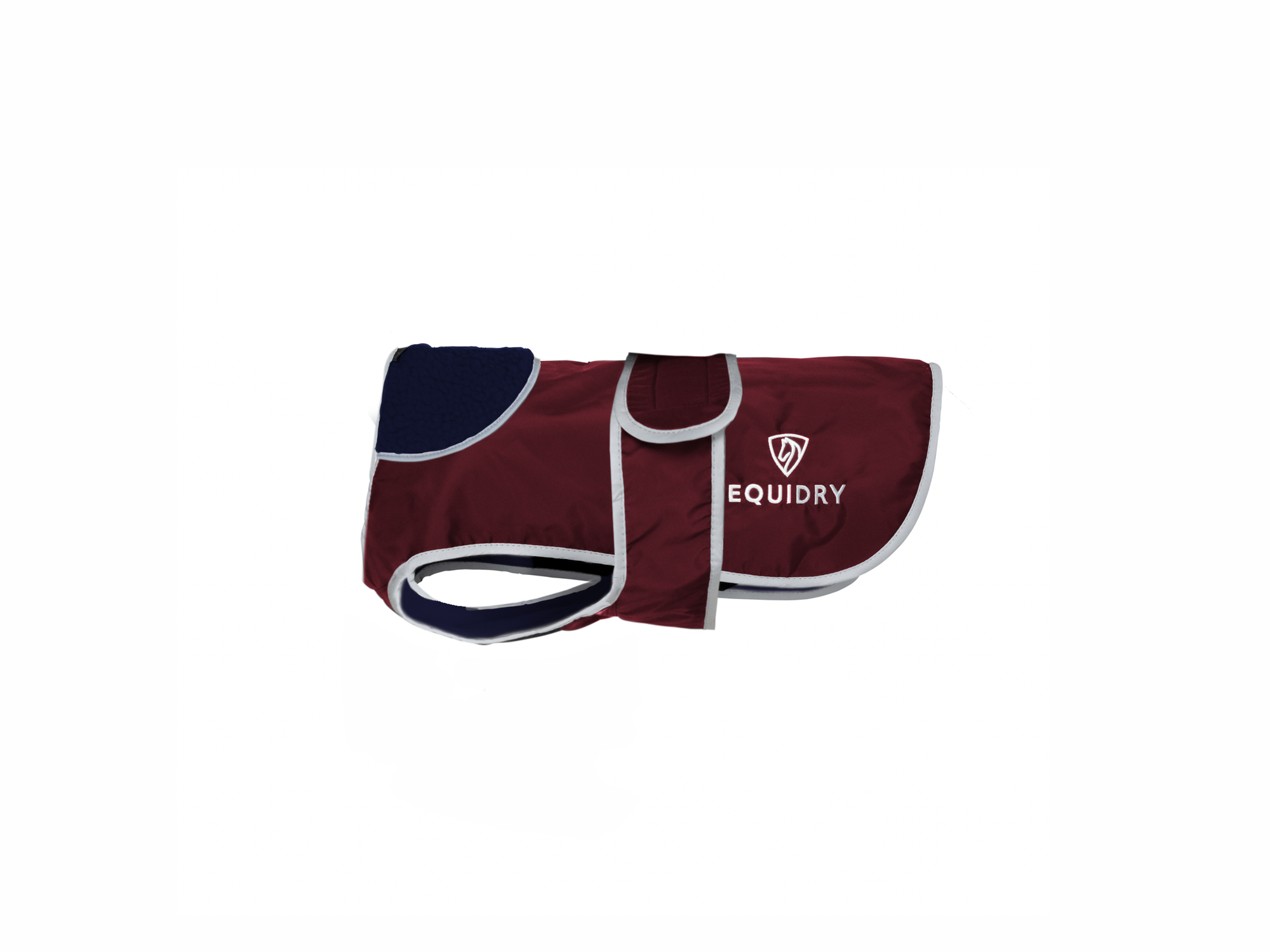 EQUIDRY | Dog Coat | Plum/Navy