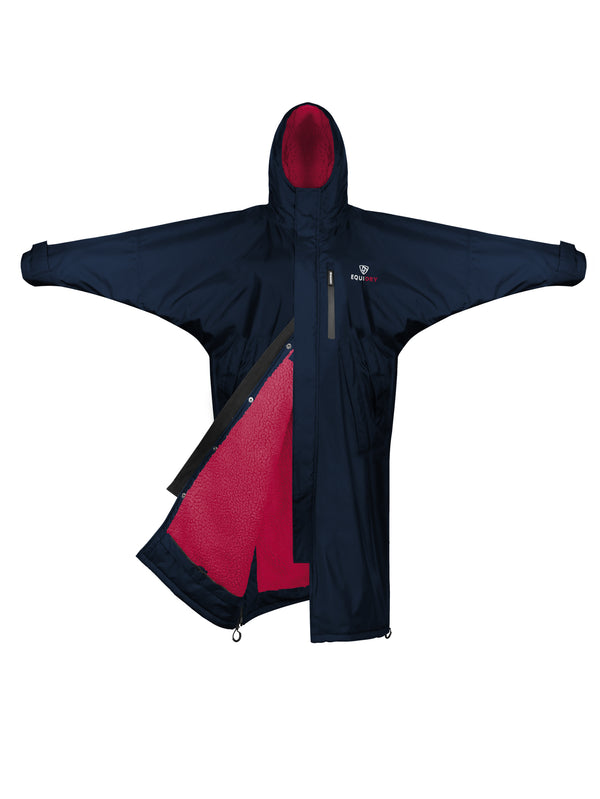 Evolution Children's | Thick Fleece | Navy/Raspberry