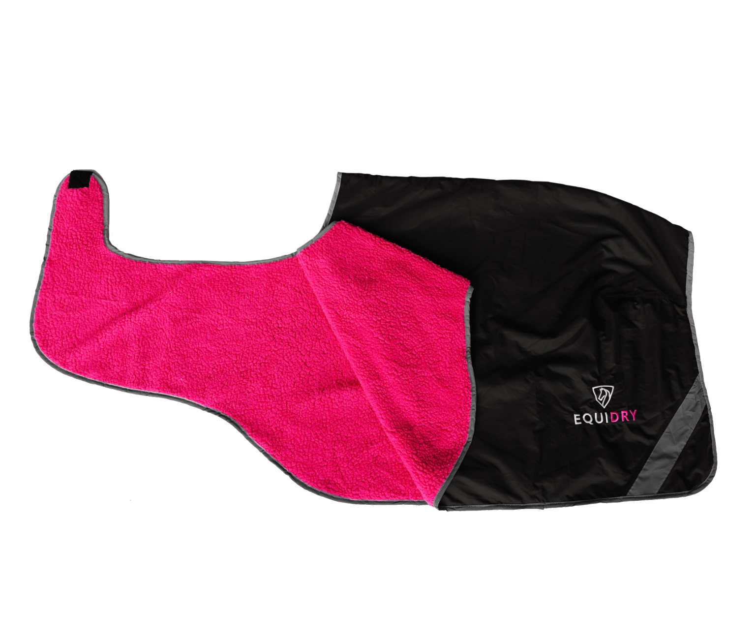 Exercise Sheet Thick | Black/Peacock Pink