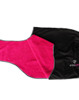 Exercise Sheet Thick | Black/Peacock Pink