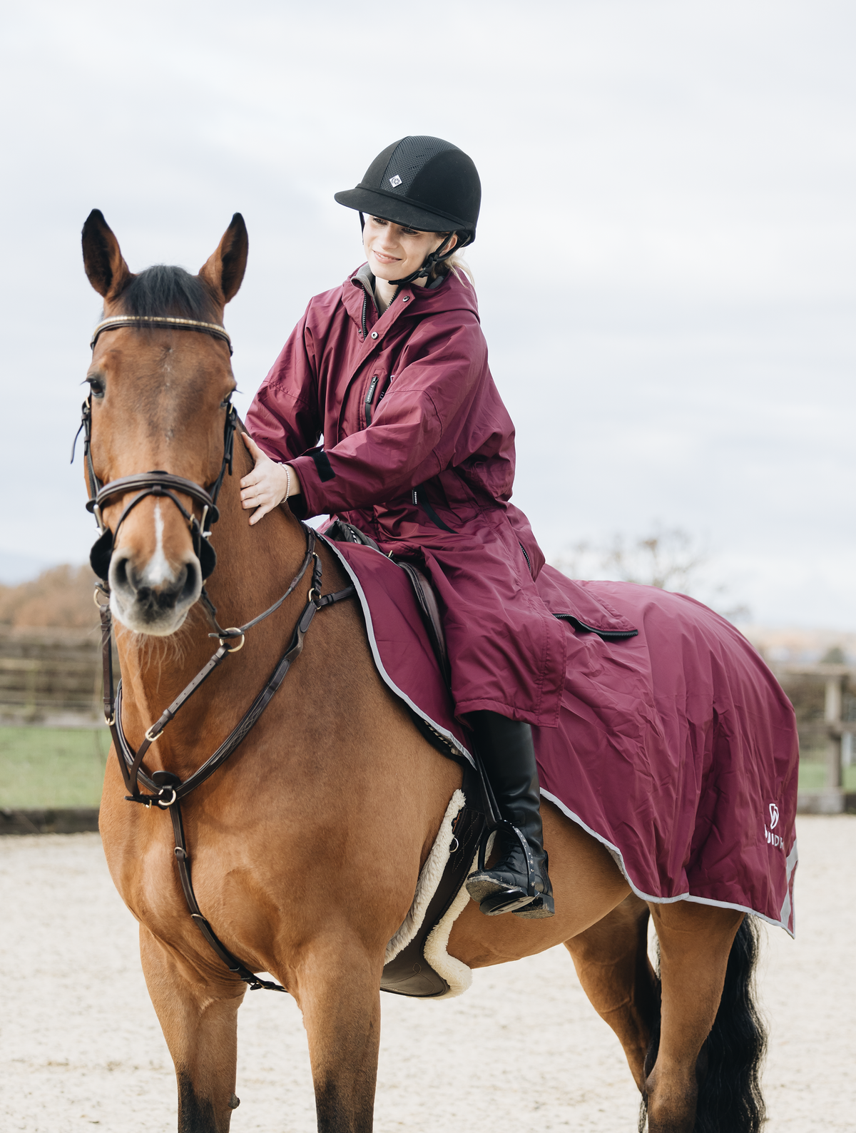 EQUIDRY | The Ultimate Equestrian Waterproof Horse Riding Coat