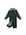 Evolution Pro Men's Warm Waterproof Horse Riding Coat Thick Fleece Lining Stowaway Hood in black forest green 