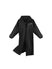 Evolution Pro Men's Warm Waterproof Horse Riding Coat Thick Fleece Lining Stowaway Hood in black/black