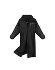 Evolution Pro Men's Warm Waterproof Horse Riding Coat Thick Fleece Lining Stowaway Hood in black/black