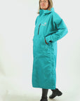 Evolution Women's | Thin Fleece | Fixed Hood | Turquoise