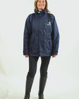 Shortie Women's | Thin Fleece | Navy/Turquoise