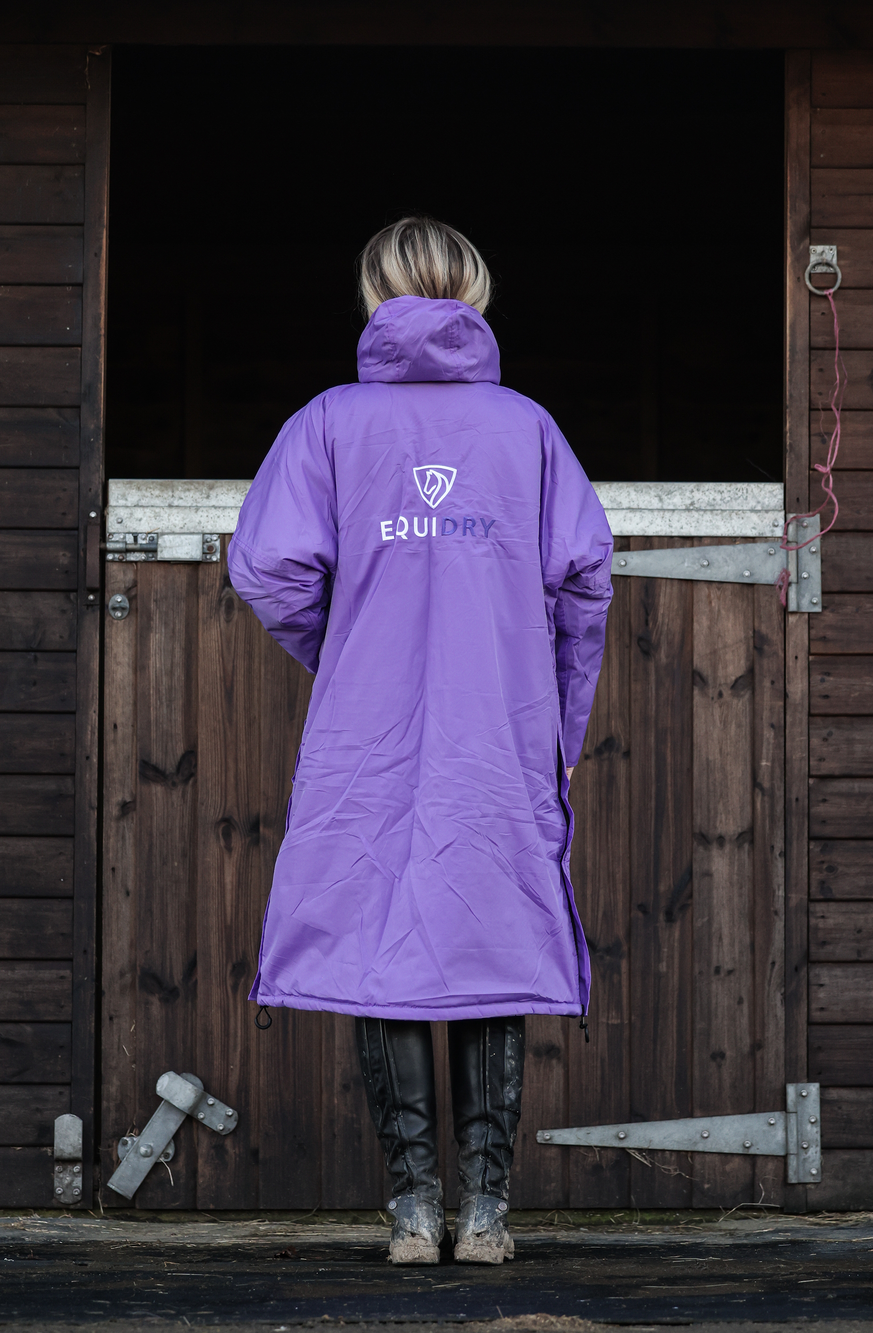 Evolution Women&#39;s | Thick Fleece | Fixed Hood | Violet/Purple